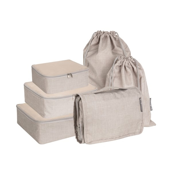 Cestovné organizéry v súprave Travel Collection – Bigso