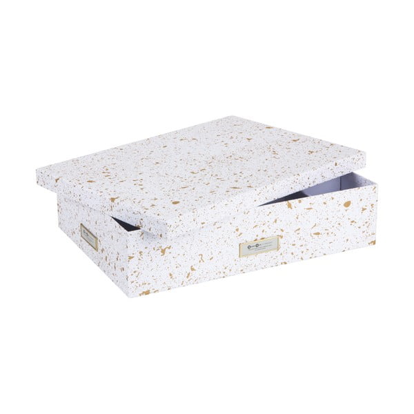 Škatuľa s priehradkami v zlato-bielej farbe Bigso Box of Sweden Jakob-image-3