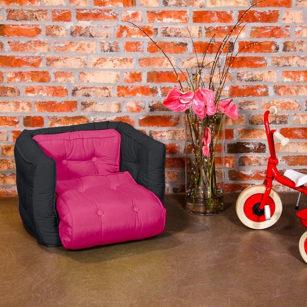 Detské kresielko Karup Baby Dice Magenta/Gray-image-1