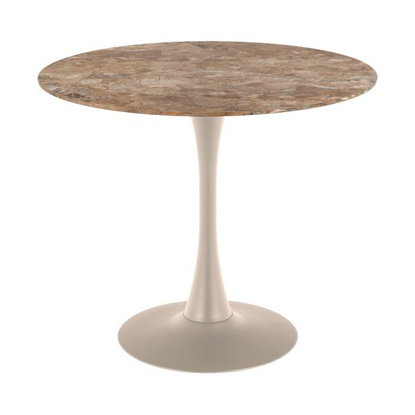 Okrúhly jedálenský stôl s keramickou doskou ø 90 cm Malta – Actona