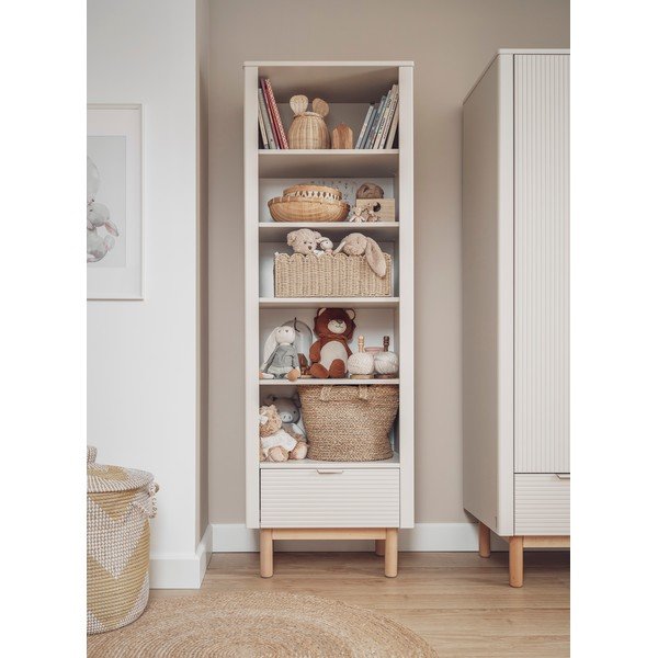 Béžová detská knižnica 65x42 cm Miloo – Pinio-image-1