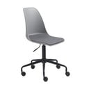 Sivá kancelárska stolička Unique Furniture