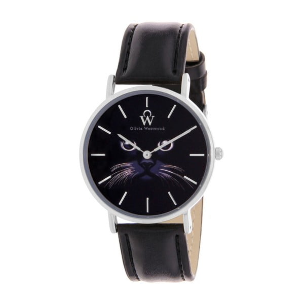 Dámske hodinky s remienkom v čiernej farbe Olivia Westwood Ganna