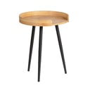 Bambusový okrúhly odkladací stolík ø 40 cm Loft – Wenko