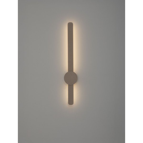 Sivobéžové hliníkové LED nástenné svietidlo Norei – Nova Luce-image-3
