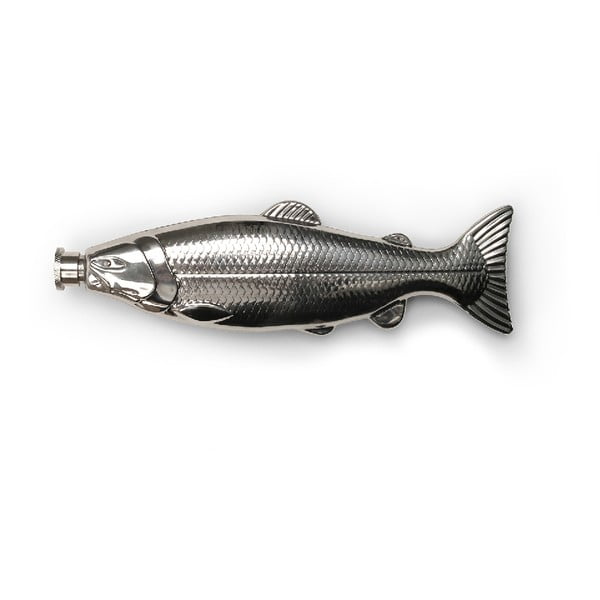 Ploskačka v tvare ryby Kikkerland Fish, 150 ml