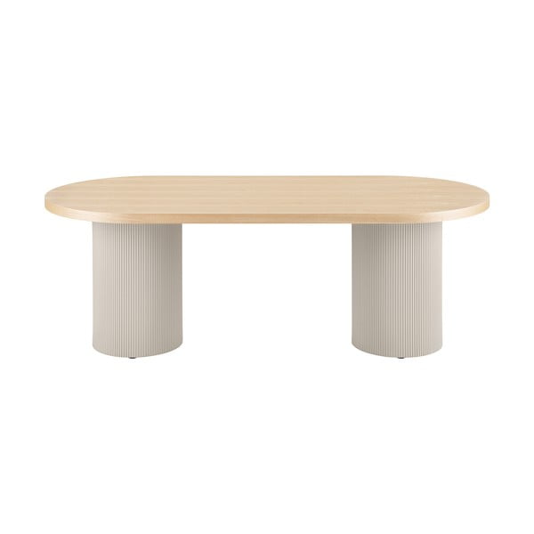 Jedálenský stôl s doskou v dekore jaseňového dreva 100x220 cm Solva – House Nordic-image-2