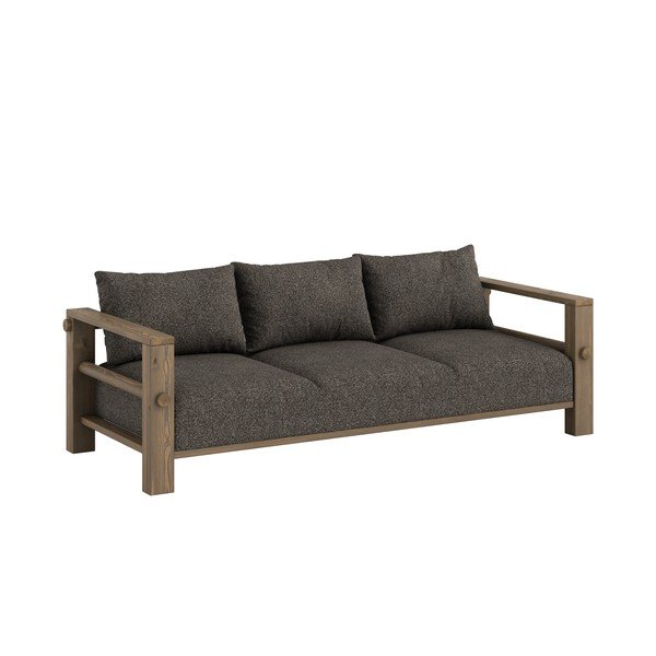 Tmavosivá pohovka 225 cm Bare – Karup