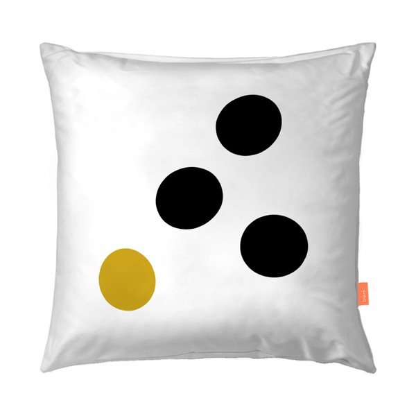 Sada 2 bavlnených obliečok na vankúš Blanc Mustard-image-3