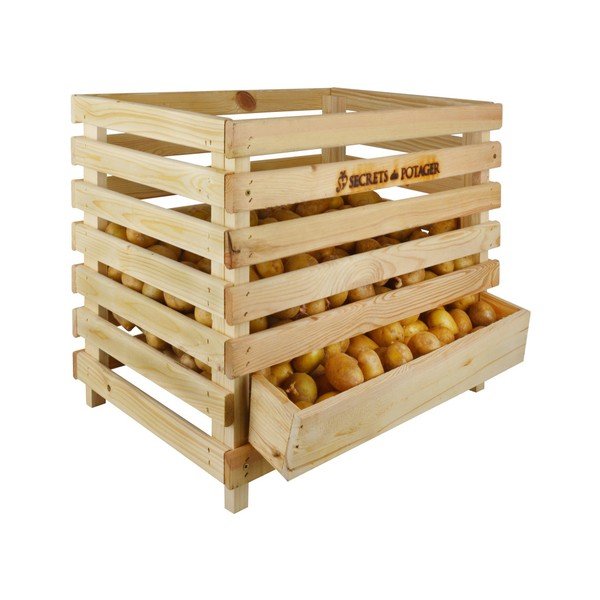 Drevená debnička na zemiaky Esschert Design Rustic-image-1