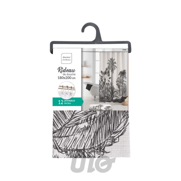 Sprchový záves 180x200 cm Cocoty – douceur d'intérieur-image-2