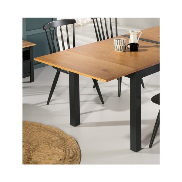 Prídavná doska na jedálenský stôl z masívneho borovicového dreva Marckeric Jade-image-4