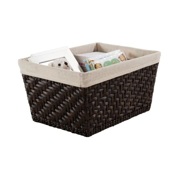 Úložný kôš z rákosia Compactor Rush Basket, výška 20,5 cm-image-1