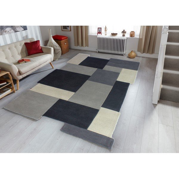Vlnený koberec Flair Rugs Illusion Collage Odette, 150 × 240 cm-image-1