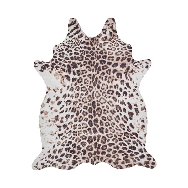Hnedo-béžový koberec 195x155 cm Faux Leopard - Think Rugs