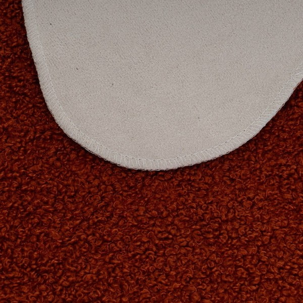 Vínová syntetická kožušina 60x90 cm Sherpa – Casa Selección-image-2