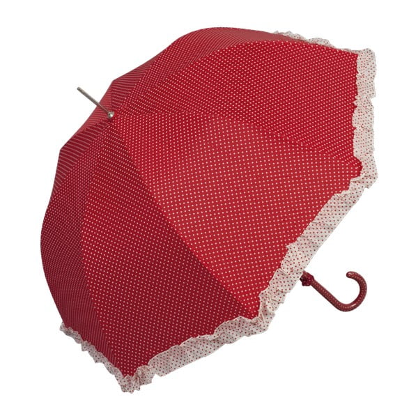Červený dáždnik Clayre & Eef Vintage
