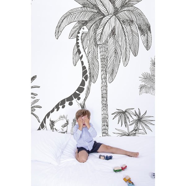 Detská tapeta 400 cm x 248 cm Jurassic Period – Lilipinso-image-1