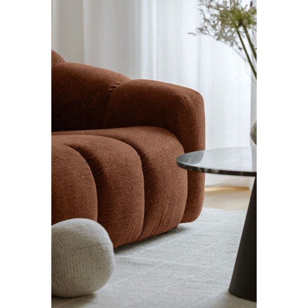 Terakotová rohová pohovka (pravý roh/do L) Shell – Miuform-image-4