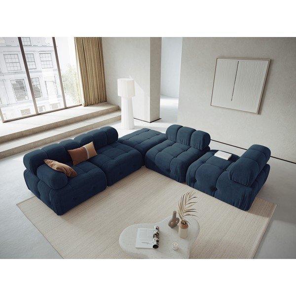 Tmavomodrý modul pohovky Ferento – Cosmopolitan Design-image-1