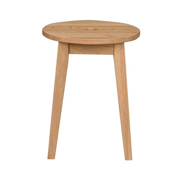 Prírodná dubová stolička Rowico Metro, výška 44 cm-image-1