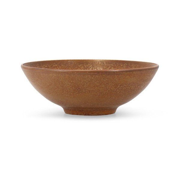 Hnedá porcelánová misa ø 21 cm Ovio – BonBistro