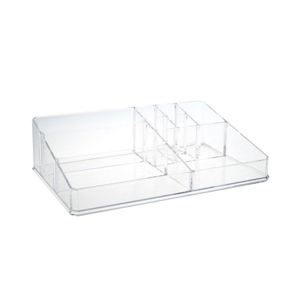 Kozmetický organizér s 9 priehradkami Premier Housewares Met Clear-image-3