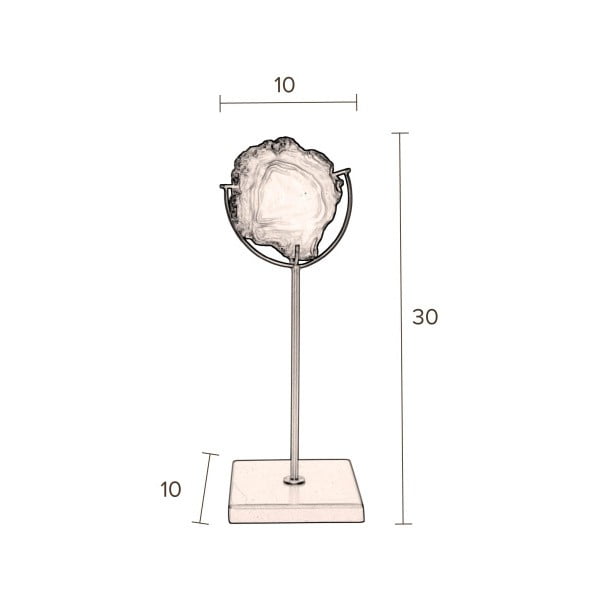 Svietnik s achátom Dutchbone Nina-image-1