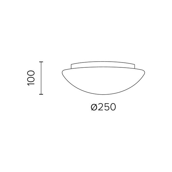 Stropné svietidlo Sotto Luce MATO, Ø 25 cm-image-2