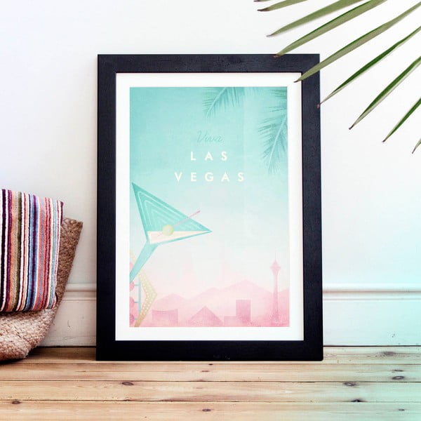 Plagát Travelposter Las Vegas, A3-image-1