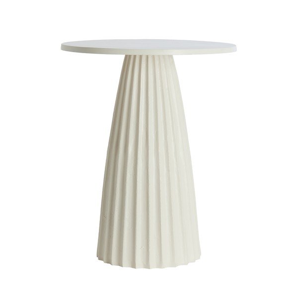 Kovový okrúhly odkladací stolík ø 45 cm Veglia – Light & Living