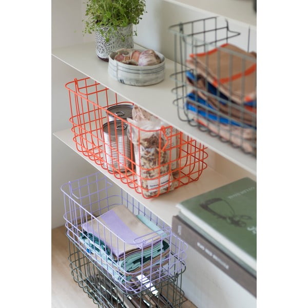 Drôtený kovový košík 31x16,5x16 cm Store-It – Mette Ditmer Denmark-image-4