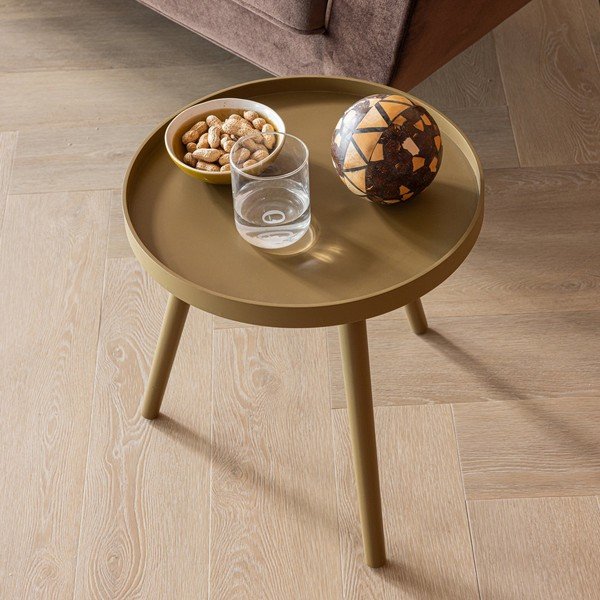 Okrúhly odkladací stolík ø 41 cm Sasha – WOOOD-image-1