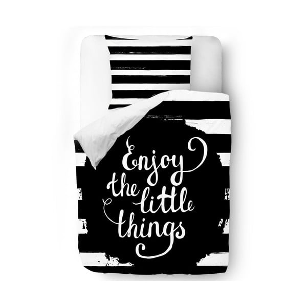 Obliečky Enjoy the Little Things, 140x200 cm