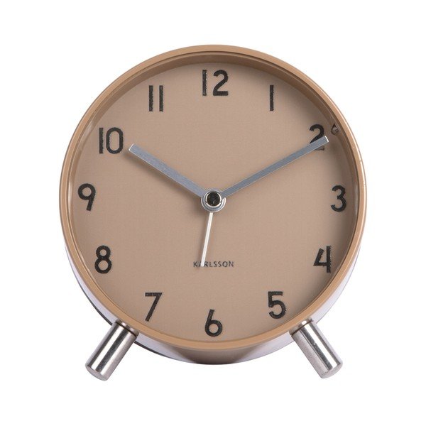 Stolový budík ø 12 cm Cadiz Elan – Karlsson