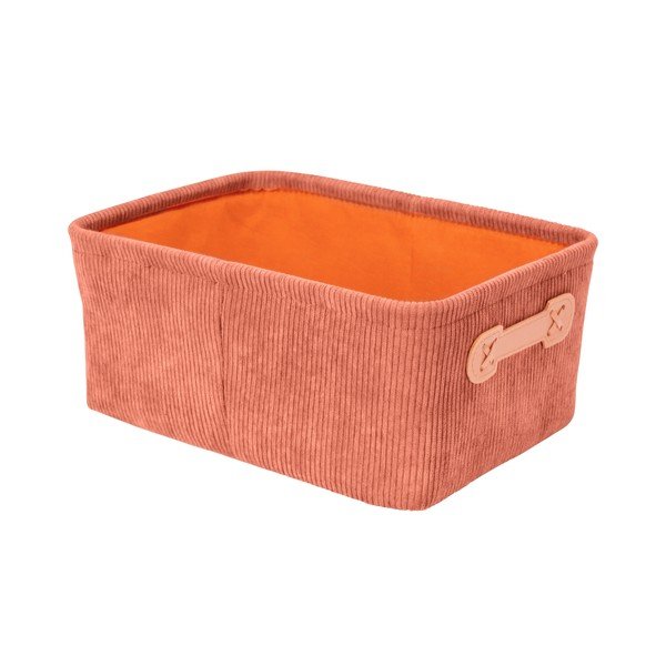 Ružový úložný box Wenko Anela, 28 x 12 cm-image-1