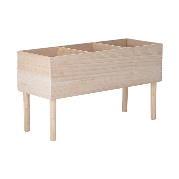 Knižnica z masívu paulownie v svetlo prírodnej farbe 91x50x35 cm Douve – Bloomingville