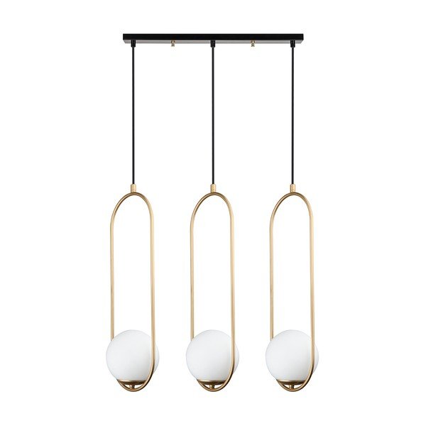 Závesné svietidlo v zlatej farbe Squid Lighting Arch, výška 146 cm-image-2