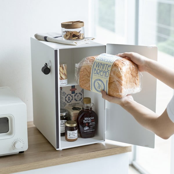 Kovový chlebník Tosca – YAMAZAKI-image-1