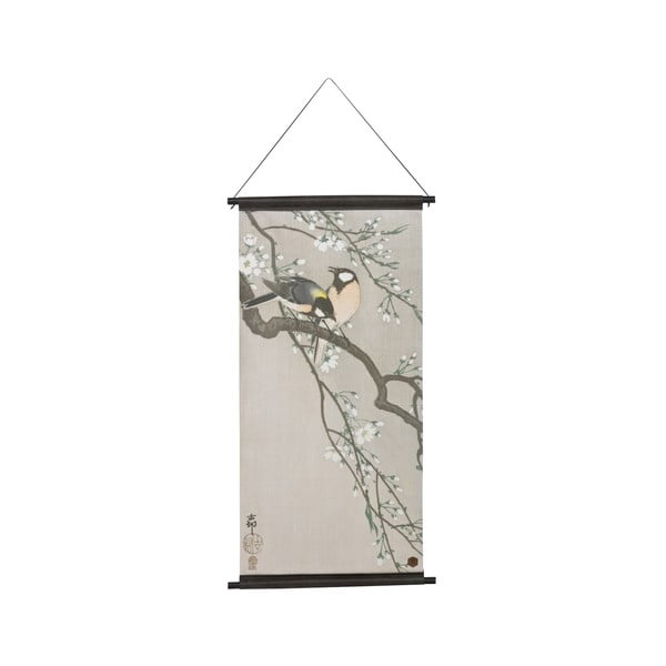 Závesný plagát BePureHome Velvet Blossom, 55 × 110 cm