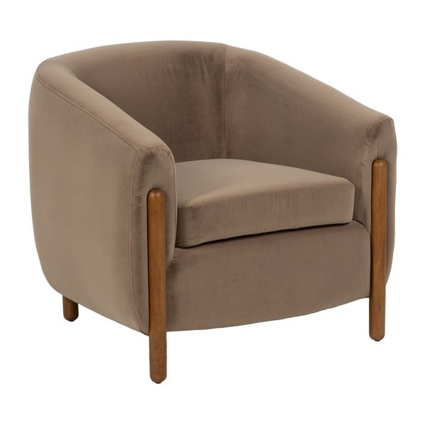 Svetlohnedé kreslo – Ixia