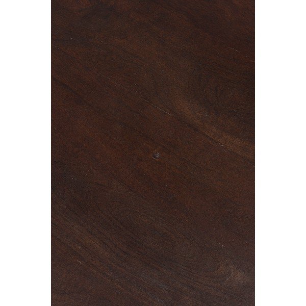 Okrúhly odkladací stolík z mangového dreva ø 30 cm Izzy – White Label-image-3