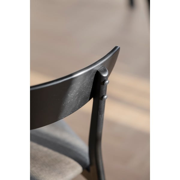 Čierne jedálenské stoličky v súprave 2 ks Rodham - Rowico-image-3