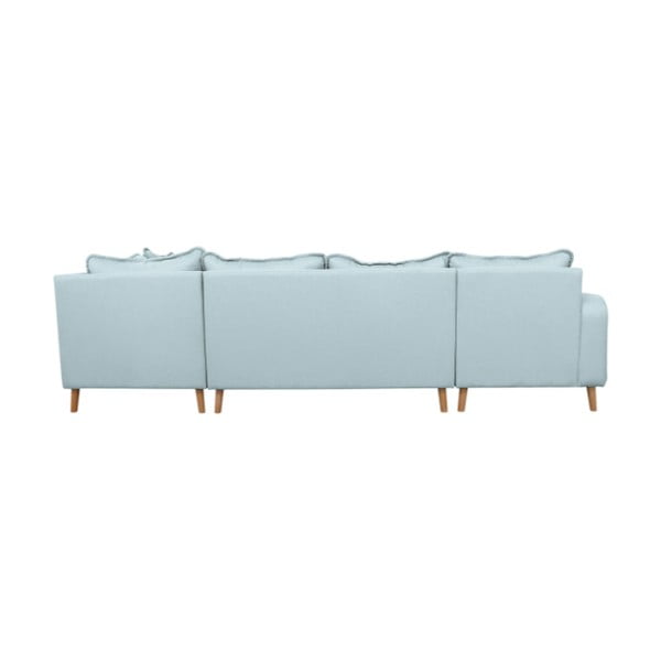 Svetlomodrá rohová pohovka (ľavý roh) Beata - Ropez-image-4