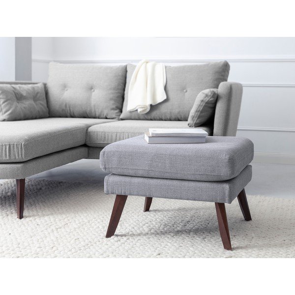 Svetlosivý taburet Mazzini Sofas Elena-image-4