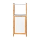 Bambusový kúpeľňový regál v bielo-prírodnej farbe 40x95 cm Finja – Wenko