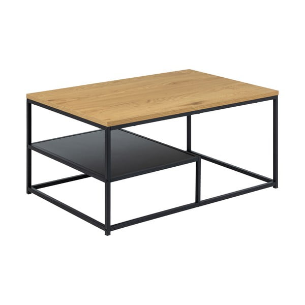 Konferenčný stolík s doskou v dubovom dekore v prírodnej farbe 60x90 cm Gila – Actona-image-3