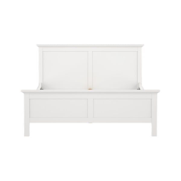 Biela dvojlôžková posteľ 160x200 cm Paris – Tvilum-image-2