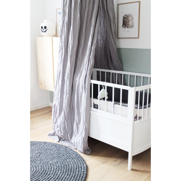 Svetlosivý guľôčkový vlnený koberec Wooldot Ball rugs, ⌀ 120 cm-image-4