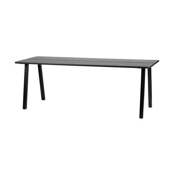 Čierny jedálenský stôl WOOOD Trionf, dĺžka 210 cm-image-2